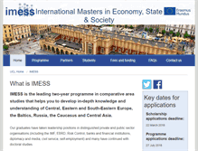 Tablet Screenshot of imess.eu